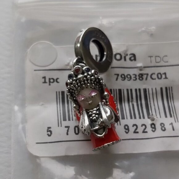 Authentic PANDORA SS *CHINA EXCLUSIVE* Peking Opera Dangle 799387C01 - Picture 13 of 13